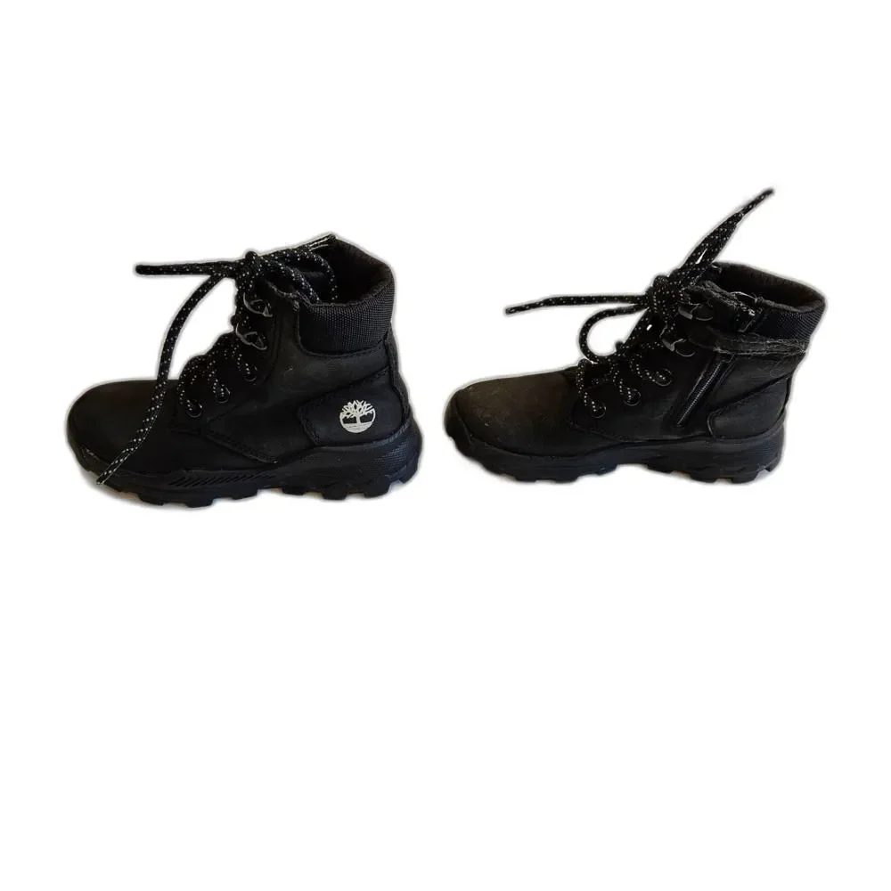 Timberland Toddler Brooklyn Ankle Boot Black A28EN Unisex Girls Boys Size 10